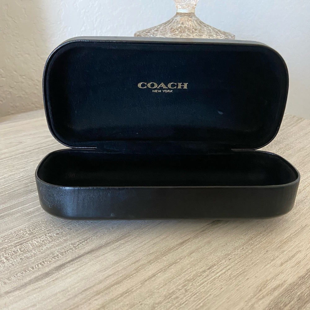 Coach Black Glasses Case
